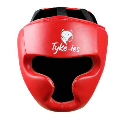 Tyke-ies Boxing Headguards 'SHIELD' - Black or Red | Maximum Safety