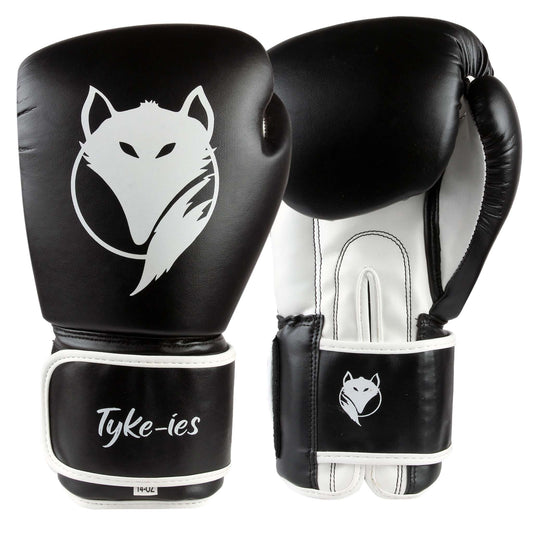 Tyke-ies Boxing Gloves 'SWIFT' - Black | Performance & Durability