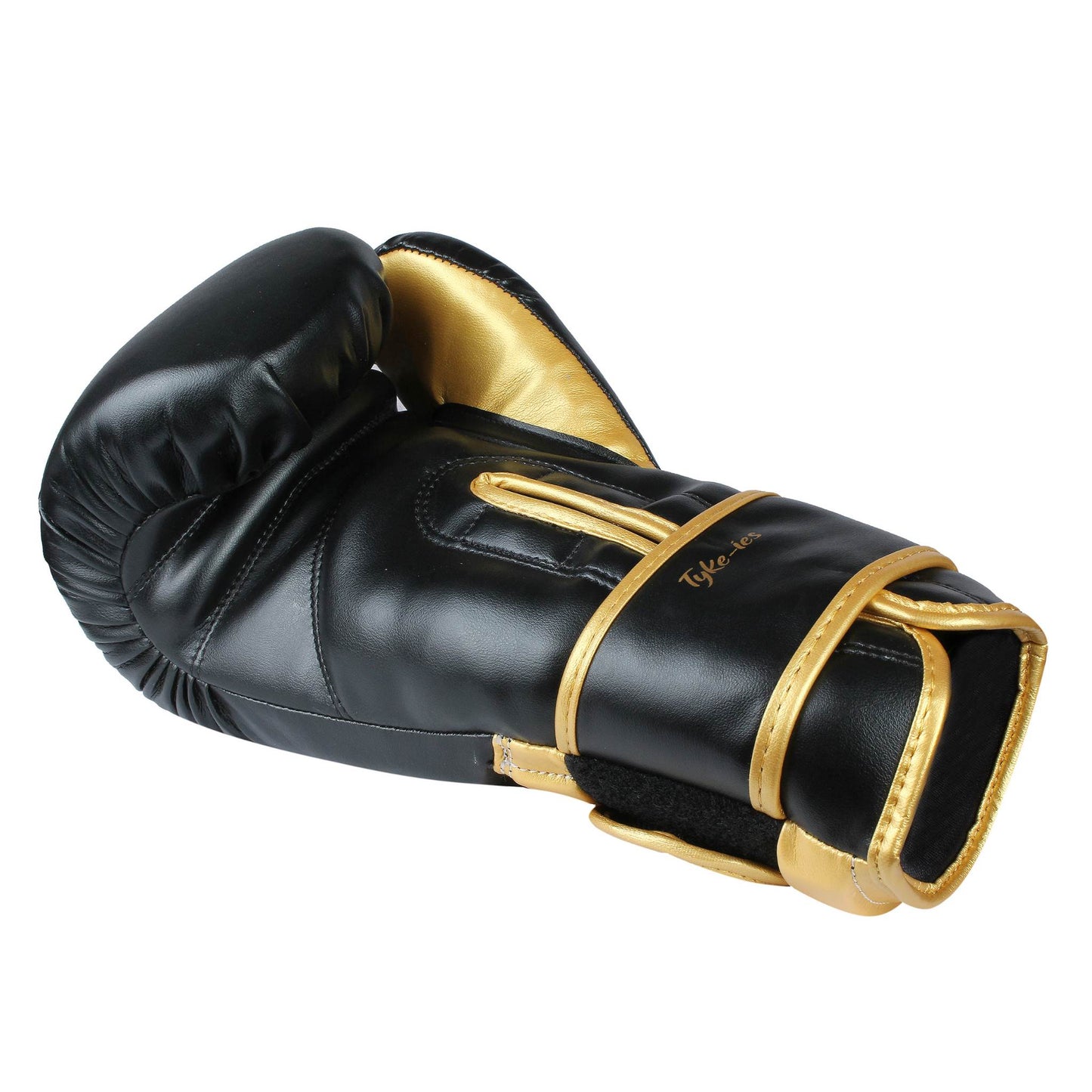 Tyke-ies Pro Boxing Gloves 'ELEGANT' - Black/Gold | Style & Power