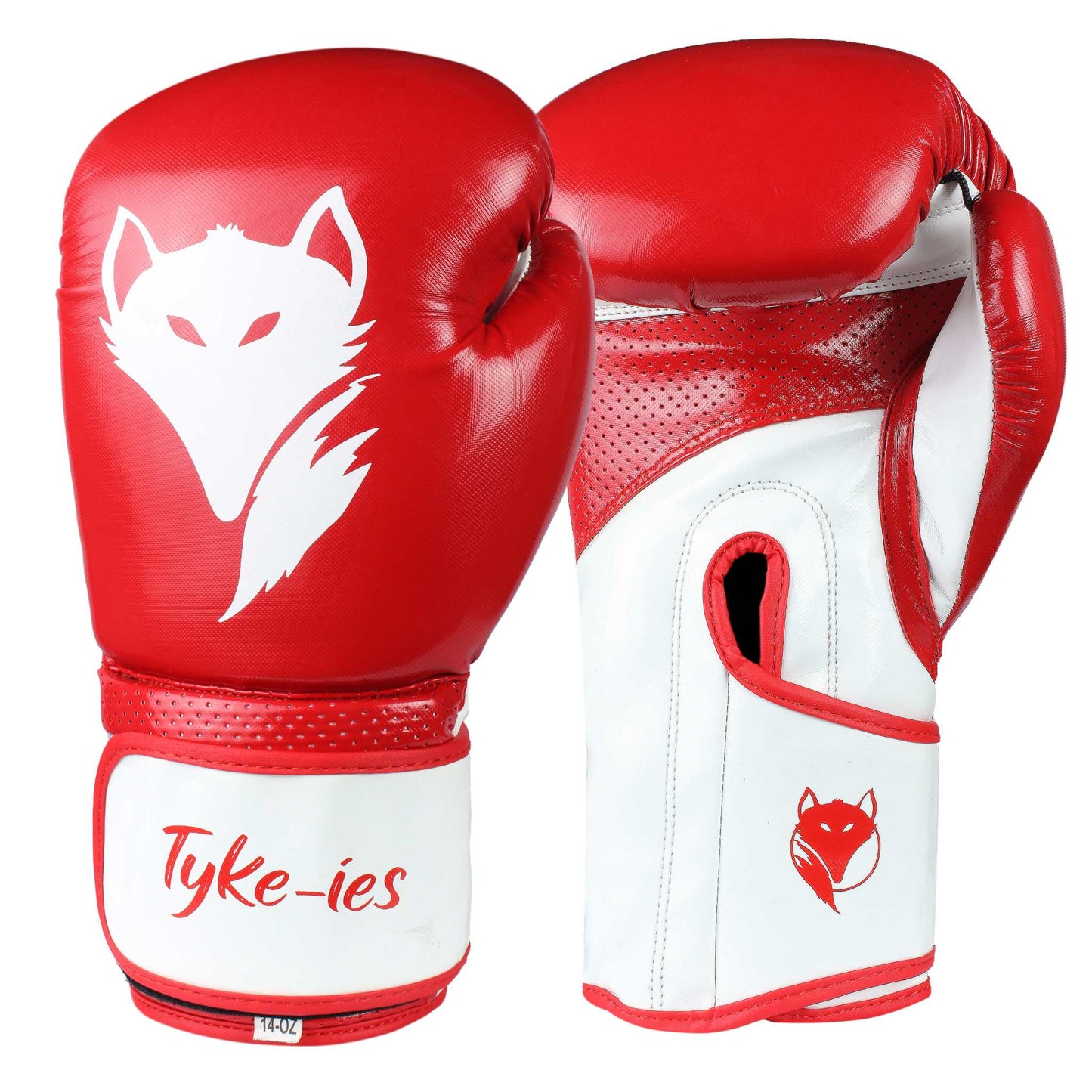 Tyke-ies Pro Boxing Gloves 'SLEEK' - Red | Superior Comfort & Reliability