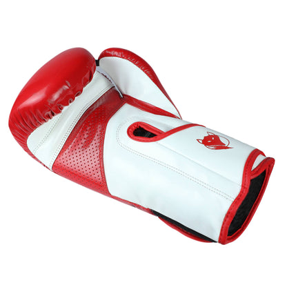 Tyke-ies Pro Boxing Gloves 'SLEEK' - Red | Superior Comfort & Reliability